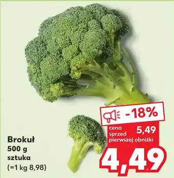 Kaufland Brokuł 500 g oferta