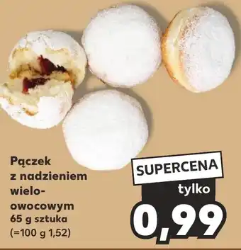 Kaufland Pączek z nadzieniem wieloowocowym 65 g oferta