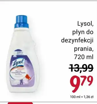 Rossmann Lysol, płyn do dezynfekcji prania 720 ml oferta