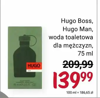 Rossmann Hugo Boss, Hugo Man, woda toaletowa dla mężczyzn oferta