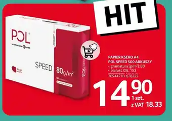 Selgros Papier ksero Pol Speed oferta