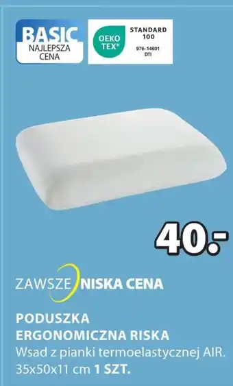 JYSK Poduszka ergonomiczna TEX oferta