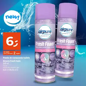 Dealz Pianka do czyszczenia toalety Airpure Fresh Foam 500 ml oferta