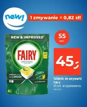 Dealz Tabletki do zmywarki Fairy 55 szt. w opakowaniu oferta