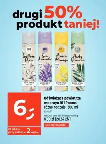 Dealz Odświeżacz powietrza w sprayu 101 Rooms 300 ml oferta