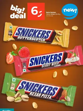 Dealz Baton Snickers 40-45 g oferta