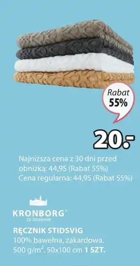 JYSK Ręcznik Kronborg oferta