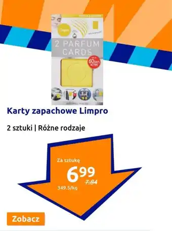 Action Karty zapachowe Limpro 2 szt. oferta