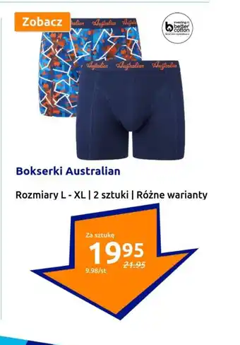 Action Bokserki Australian 2 szt. oferta