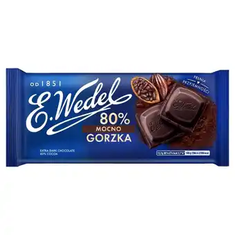 Kaufland E. Wedel Czekolada mocno gorzka 80 % 80 g oferta