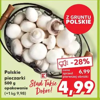 Kaufland Pieczarki K-Stąd Takie Dobre oferta