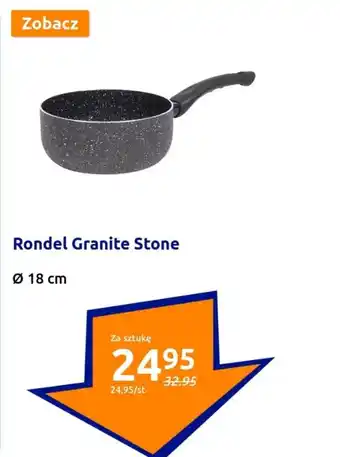 Rondel Granite Stone 18 cm