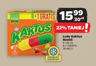 Netto Lody Kaktus Nestlé oferta