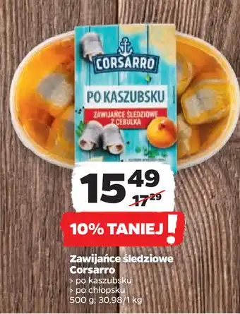 Netto Zawijańce śledziowe Corsarro oferta