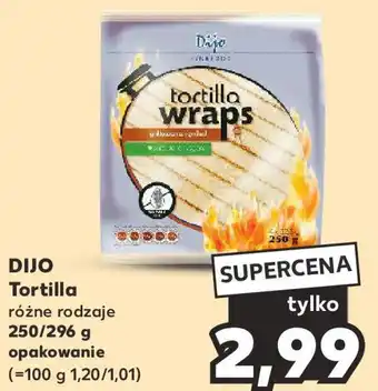 Kaufland DIJO Tortilla 250/296g oferta