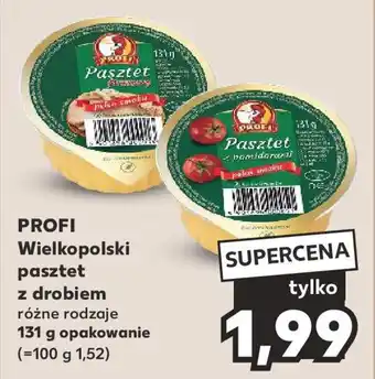 Kaufland pPROFI Wielkopolski pasztet z drobiem 131g oferta