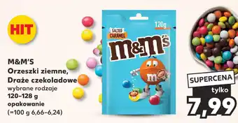 Kaufland M&M'S Orzeszki ziemne Draże czekoladowe 120-128g oferta
