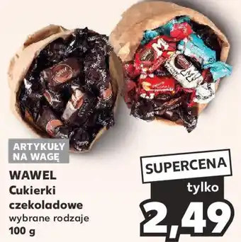 Kaufland WAWEL Cukierki czekoladowe 100g oferta