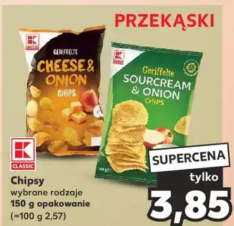 Kaufland Chipsy 150 g oferta