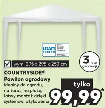 Kaufland COUNTRYSIDE Pawilon ogrodowy 295x295x250cm oferta