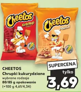 Kaufland CHEETOS Chrupki kukurydziane 80/85g oferta