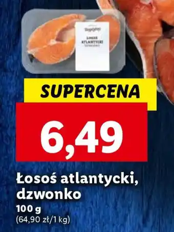 Lidl Łosoś atlantycki, dzwonko 100 g oferta