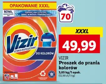 Lidl VIZIR Proszek do prania kolorów 3.85 kg oferta
