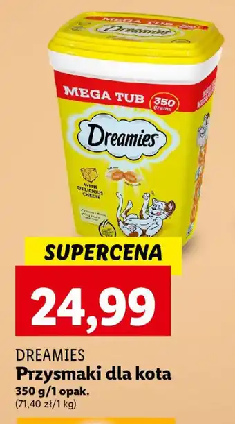 Lidl DREAMIES Przysmaki dla kota 350 g oferta