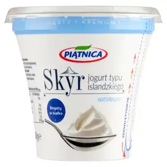 Biedronka Piątnica Skyr Jogurt typu islandzkiego naturalny 450 g oferta