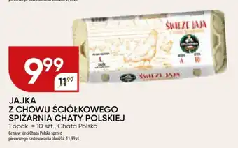 Chata Polska JAJKA Z CHOWU ŚCIÓŁKOWEGO SPIŻARNIA CHATY POLSKIEJ 10 szt. oferta