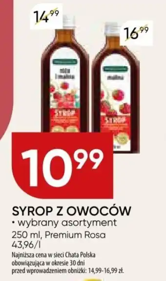 Chata Polska SYROP Z OWOCÓW 250 ml oferta