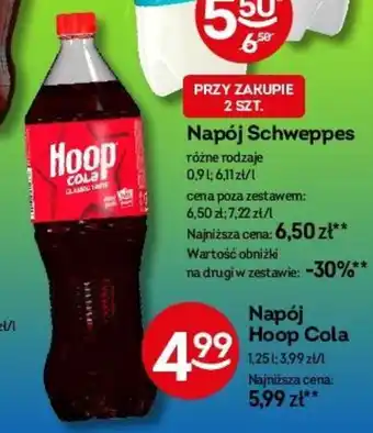 Żabka Napój Hoop Cola 1,25 l oferta