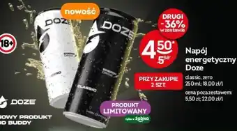 Żabka Napój energetyczny Doze 250 ml oferta