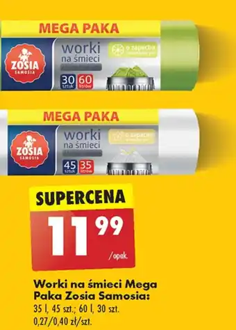 Biedronka Worki na śmieci oferta