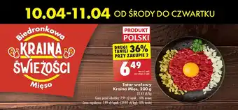 Biedronka Tatar wołowy oferta
