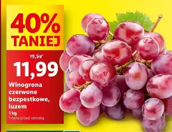 Lidl Winogrona oferta
