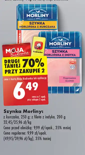 Biedronka Szynka oferta