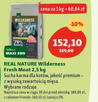 Maxi Zoo Karma dla kota Wilderness oferta