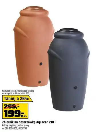 OBI Zbiornik na deszczówkę oferta
