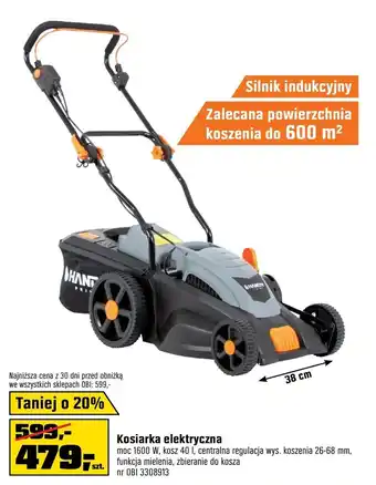OBI Kosiarka elektryczna Handy oferta