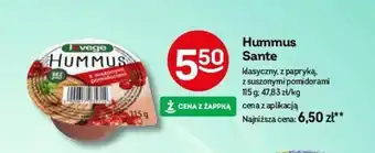 Żabka Hummus Sante 115 g oferta