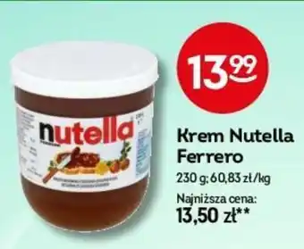 Żabka Krem Nutella Ferrero 230 g oferta