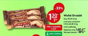 Żabka Wafel Grześki 26 g oferta