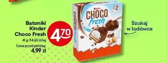 Żabka Batoniki Kinder Choco Fresh oferta