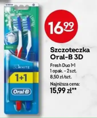 Żabka Szczoteczka Oral-B 3D 2 szt. oferta