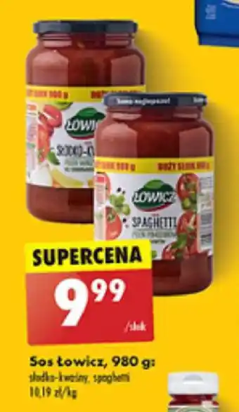 Biedronka Sos Łowicz 980 g oferta