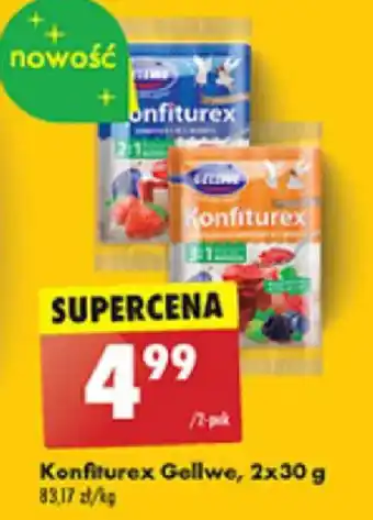 Biedronka Konfiturex Gellwe 2x30 g oferta