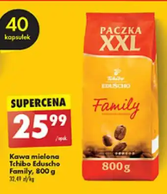 Biedronka Kawa mielona Tchibo Eduscho Family 800 g oferta