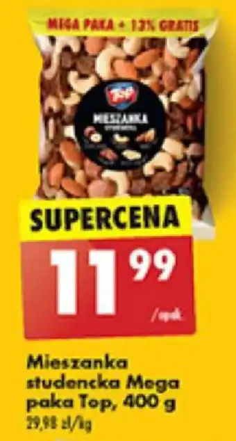 Biedronka Mieszanka studencka Mega paka Top 400 g oferta
