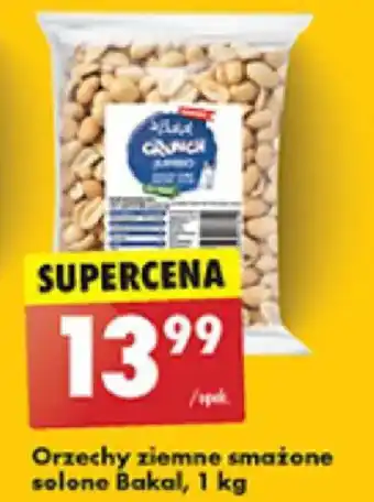 Orzechy ziemne smażone solone Bakal 1 kg